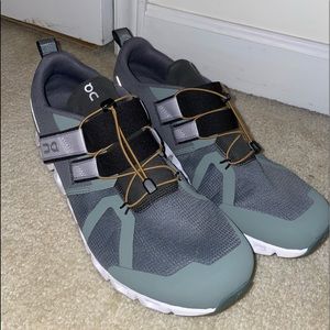 On cloud tennis shoes